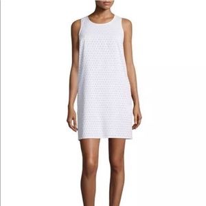 Rag & Bone Sleeveless “Evie” White Shift Dress